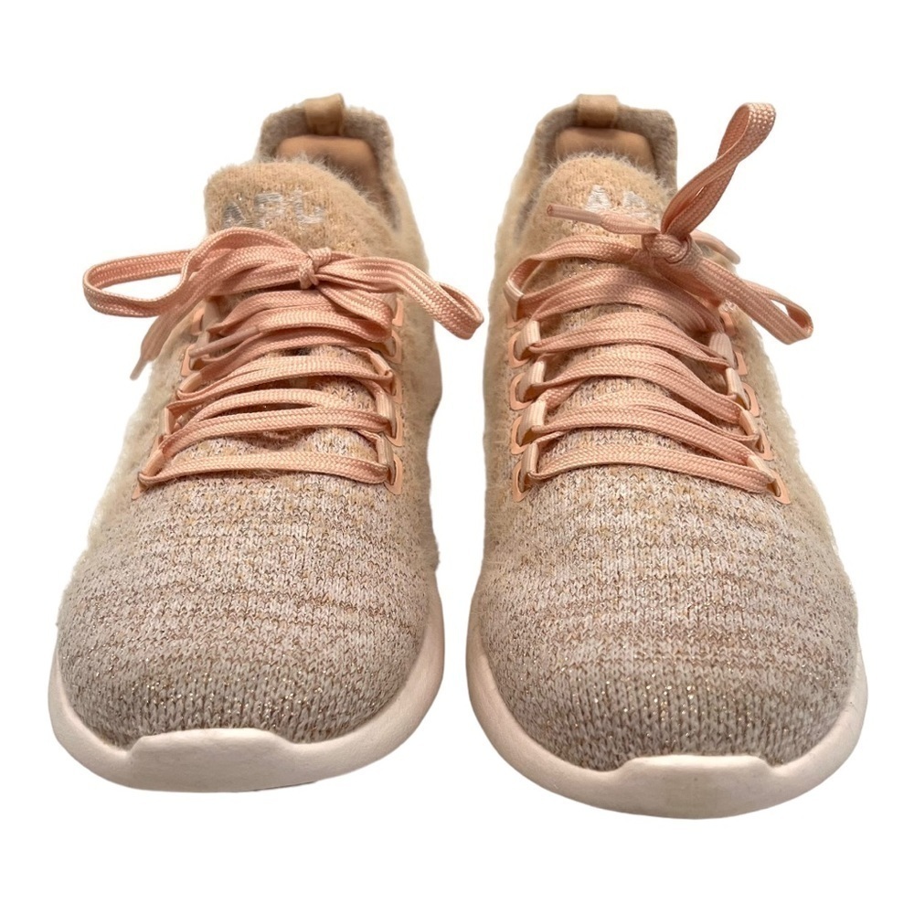 APL TechLoom Breeze x Summer Fridays Blush Peach  Running Shoes Trainers W7 - Picture 2 of 15